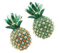 BESPORTBLE 2 Pezzi Spilla Decorativa Retro Ananas per Abbigliamento Femminile Accessorio per Cerimonie e Speciali