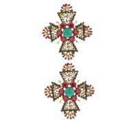 BESPORTBLE 2 Pezzi Spilla Spilla Spettame Vintage Per Le Donne Ballo Studentesco Nozze Spille Alla Moda Per Abbigliamento Spille D'epoca Nuziale Matrimonio Di Fiori Signore Back Lega Di Zinco
