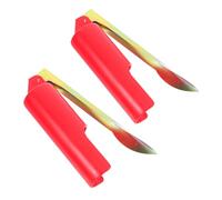 BESPORTBLE 2 Pezzi Supporto Pieghevole per Canne da Pesca Porta Canna Plastica Pe e Metallo Staffa Regolabile per Pesca su Ghiaccio e Outdoor per Stabilità e Comfort Angling Invernale