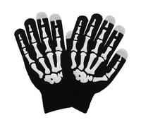 BESPORTBLE 2 Pz Guanti Teschio Maschera Traspirante Lame Sostituibili Ruote Piroettanti Ruote Accessorie Guanti Da Bicicletta Maschera Per Gli Occhi Da Uomo Guanti Da Ciclismo Poliestere