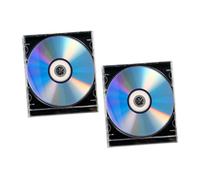 BESPORTBLE 2 Set Dischi Cd R Registrabili Vuoti con Custodia Jewel Case Compatibili con Masterizzatori Cd Dvd Capacità Ampia per e Registrazioni Telefoniche