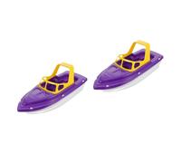 BESPORTBLE 2 Vela in Plastica per Bagnetto Ragazzo Materiale Sicuro e Liscio Galleggiante per Giochi per Doccia e