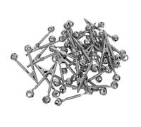 BESPORTBLE 20 Campanelli D’allarme per Esche da Pesca con Clip a Coccodrillo Metallo Resistente alla Corrosione Diametro 16mm Set da 20 Pezzi per Pesca in Acqua Dolci e Salate