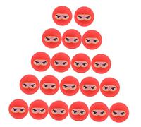 BESPORTBLE 20 Palline Rimbalzanti Ninja per Giocattoli Divertenti per Compleanno e Regali per Sviluppo della Coordinazione Facili da Trasportare e Giocare