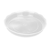 BESPORTBLE 20 Pezzi Sottovaso Rotondo Trasparente in Plastica 22 CM Vassoio Antigoccia per Vasi di Fiori Supporto Pratico per Piante da Interno e Balcone Protezione Superfici e