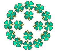 BESPORTBLE 20 Pezzi Spille a forma di foglia smaltate in metallo per donna e uomo spille da bavero per abbigliamento e borse accessori eleganti per San Patrizio design vintage con chiusura