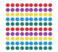 BESPORTBLE 200 Fiches del Bingo in Plastica da 25 Mm, Accessorio per Giochi Didattici per Ragazzo Ragazza, Dischi Colorati per Conteggio e Apprendimento nella Scuola Colore Casuale