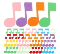 BESPORTBLE 200 Pezzi Coriandoli Note Musicali Colorate in Carta Decorazione da Tavolo per Feste e Matrimoni Forniture per Eventi Musicali e Bomboniere Adatti per Sale Uffici e Auto