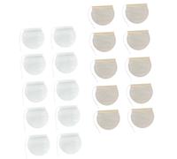BESPORTBLE 200 pezzi Sacchetti Filtro Tè Usa e Getta Bustine Circolari con Coulisse Filtri per Tisane e Spezie Sacchetti per Foglie Sfuse per Casa e Ristorante