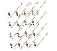 BESPORTBLE 20pezzi Accessori Creativi Te in Rame Per Spille Spille Lunghe Per Cappelli e Accessori Per Orecchini Fatti Mano