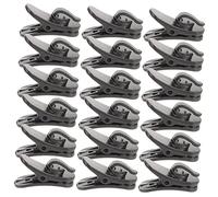 BESPORTBLE 20pezzi Clip Microfono Bavero Resistente Morsetto Microfono Lavalier Per Colletto e Cravatta Leggero e Durevole Per Conferenze Spettacoli e Discorsi