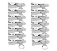 BESPORTBLE 20pezzi Clip Per Microfono Lavalier Clip in Metallo Per Microfono Da Bavero Supporto Regolabile Per Cavo Per Interviste Vlogging e Discorsi