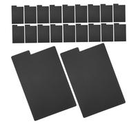 BESPORTBLE 20pezzi Divisori per Dischi in Vinile da Separatori per Archiviazione degli Indici degli Album Organizzatori per Scaffali di Dischi in Plastica Linguette Divisori Fai da Te