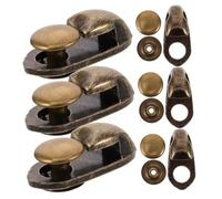 BESPORTBLE 20sets Ganci Per Lacci Delle Scarpe in Kit Riparazione Per Fibbie Per Scarpe Accessori Per Scarponi Ganci Per Lacci Singolo Attacchi Per Per Stivali Fibbie Per Escursionismo