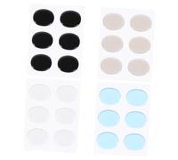 BESPORTBLE 24 pezzi Smorzatori per Batteria Silicone Gel Silenziosi Adesivi per Controllo Del Suono Facili da Installare e Rimovibili Adatti per Batteria