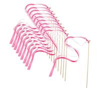 BESPORTBLE 25pezzi Bacchette Magiche Con Nastro e Stelle Filanti Per Decorazioni Di Nozze e Feste Accessori Per Addii Al Nubilato e Spettacoli Di Danza