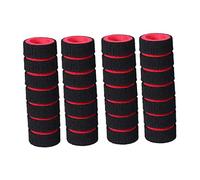 BESPORTBLE 2paio Manopole Manubrio in Spugna Antiscivolo Per Bicicletta e Moto Grip Cover Facile Da Installare Ammortizzanti Per Mountain Bike Cruiser e Scooter Rosso