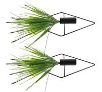 BESPORTBLE 2pezzi Artificiale Per Bonsai Da Parete Con in Artificiale Pianta Simulata in Per Esterni Pianta Per Esterni Decorazione Per