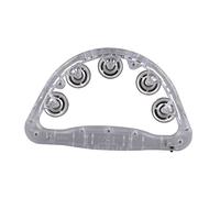 BESPORTBLE 2pezzi Campanello Led Lampeggiante in Plastica Parte in Metallo Suona e Lampeggia Quando Agitato Giocattolo Per Feste Bar Balli Ragazzo Ragazza Ragazza in Età Prescolare Bianco