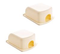 BESPORTBLE 2pezzi Copritasti Interruttore Abs Protettivo Decorativo Resistente Urti e Umidità Per Prese Sicurezza Con Design Elegante Per Arredamento Parete