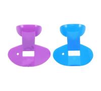 BESPORTBLE 2pezzi Fischietto Nasale in Plastica per Principianti Flauto Portatile per Allenamento del Respiro Strumento Musicale per Ragazzo Ragazza