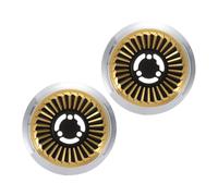 BESPORTBLE 2pezzi Fornello Gas in Inossidabile Supporto Wok Diffusore Di Calore Per Fornello Elettrico Anello Per Wok Resistente Alle Alte Temperature Accessorio Per