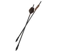 BESPORTBLE 2pezzi Giocattoli Arco e Frecce Per Lancio Di Pentole Gioco Divertente Per Famiglie Con Punta e Piume Vere Attività All Aperto Per Genitori