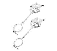 BESPORTBLE 2pezzi Leggio Portatile per Lettura Compatibile Clarinetto e Oboe Supporto per Banda Musicale Clip per Spartiti Musicali