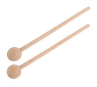 BESPORTBLE 2pezzi Mallets Percussione in Legno Bacchette Orff con Punta Tonda per Xilofono Glockenspiel Blocchi Sonori e Campane Progettate per Ragazzo Ragazza Ragazza Suono Chiaro e Resisten