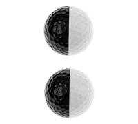 BESPORTBLE 2pezzi Palline Da Golf Per Allenamento Doppio Bicolore Per Esercizi Di Swing e Putting Indoor Leggere e Resistenti Per Pratica