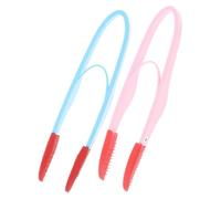 BESPORTBLE 2pezzi Spazzola Per Pulizia Degli Occhi Degli Animali Domestici Pettine Per Rimuovere Le Macchie Di Lacrime Dei Cani e Gatti Spazzola Per Toelettatura Degli Occhi Degli Animali