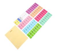 BESPORTBLE 2pezzi Tappetini Adesivi Per Tastiera Di Pianoforte Etichette Adesive Per Tastiere Di Organo Elettronico Accessori Musicali Impermeabili e Anti-sudore Adatti Per Principianti