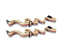 BESPORTBLE 2pezzi Tracolla Per Ukulele in Stile Arcobaleno Piccola Tracolla Per Chitarra Robusta Accessorio Per Domestico Ed Esterno