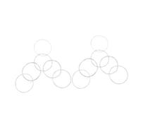 BESPORTBLE 2set Corde per Chitarra Classica in Nylon Avvolgimento in Argento Trasparente Set di Corde per Chitarra Classica per Acuti Lisce in Nylon Avvolte in Lega di Rame per Principianti