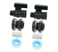 BESPORTBLE 2Set Kit Rubinetto a Botte per Pioggia Kit Rubinetto Secchio Grigio Kit Rubinetto Secchio Versatile Ottone con Rubinetto a Botte Fusto per la Raccolta dell'Acqua piovana plastica
