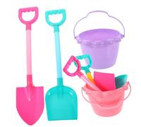 BESPORTBLE 3 Giochi Spiaggia per Kit Portatile Giocattoli Sabbia in Sicura e Set Spiaggia Divertente per Stimola Creatività e Socializzazione Colore Casuale Colore Casuale