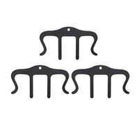 BESPORTBLE 3 Pezzi Clip per Spartiti Musicali in Metallo da Fermapagine Robusto per Libri e Spartiti Portaspedali Portatile Nero per Pianoforte e Chitarra Accessori Musicali Pratici e