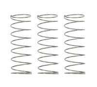 BESPORTBLE 3 Pezzi Molla per Tasto Tromba Baritono in Acciaio Inossidabile Argento Resistente e Portatile, Accessorio per Riparazione e Sostituzione Strumenti Musicali