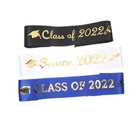 BESPORTBLE 3 Pezzi Nastro Di Cappello Di Laurea Telas Addio Nubilato Fascia Finalmente Graduata Decorazioni Di Laurea Fascia Personalizzata Fascia Marrone Spallacci Raso
