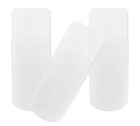 BESPORTBLE 3 pezzi Portapennelli da Trucco Retrattile in Plastica con Coperchio Organizer Regolabile per Viaggio Contenitore Antipolvere per Pennelli e Matite Cosmetiche