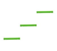 BESPORTBLE 3 Pezzi Righello Braille Riutilizzabile per Non Vedenti Strumento Misurazione Tattile Duraturo per Apprendimento e Lavoro