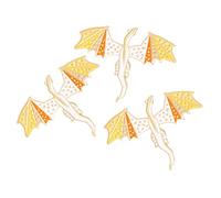 BESPORTBLE 3 Pezzi Spilla Di Draghi Volanti Per Zaini Spilla Per Donna Carino Per Gli Zaini Spille Per Le Donne Perno Di Dinosauro Spilla Animale Smaltata Spille Di Animali D'oro Lega