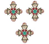 BESPORTBLE 3 Pezzi spilla spilla Spille spillo strass matrimonio giarrettiera signore nuziale spilla da colletto alla moda spilla per gilet da donna spilla da abito da sposa Lega di zinco