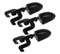 BESPORTBLE 3 Pezzi Tiranti Batteria e Tenditori per Cassa, Set in Metallo Nero, Fissaggio Forte, per Fori di Montaggio del Cerchio e Morsetto Rim, per DIY e Live Performance