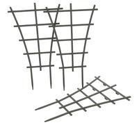 BESPORTBLE 3 Pezzi Trellis da Giardino T per Piante Rampicanti in Plastica | Punte Affilate per Inserimento nel Terreno, per Casa e Uso Commerciale, Supporto per Giglio della Pace e Pomodori