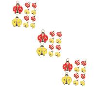 BESPORTBLE 3 Set Ciondolo Di Coccinella in Lega Ciondoli Per Bracciale Ciondoli Per L'artigianato Ciondolo Con Ciondoli Per Gioielli Ciondoli Animali Pendenti Ciondoli in Leghe 10 Pezzi*3