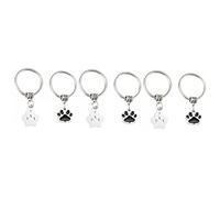 BESPORTBLE 3 Set Portachiavi Con Cane Portachiavi Creativi E Resistenti Per Decorare Chiavi E Accessori 2 Pezzi*3