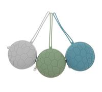 BESPORTBLE 3 Silicone Holder Case With Zipper Portable Storage Pouch For Newborn Essentials Separate Compartments For Pacifiers And Teething Toys Easy Single-handed Use