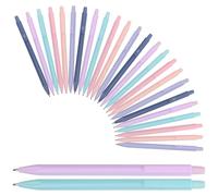 BESPORTBLE 30 Pezzi Set di Matite Automatiche Multicolore 0,5mm | Impugnatura Comoda, Corpo Triangolare, per Carta e Quaderni, Set in Plastica, Resina, PVC e Acciaio
