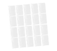 BESPORTBLE 30Pezzi Etichette Adesive Trasparenti per Buste per Materiale Facile Usare Protegge e Organizza Tue e Casa